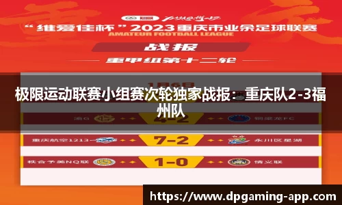 极限运动联赛小组赛次轮独家战报：重庆队2-3福州队